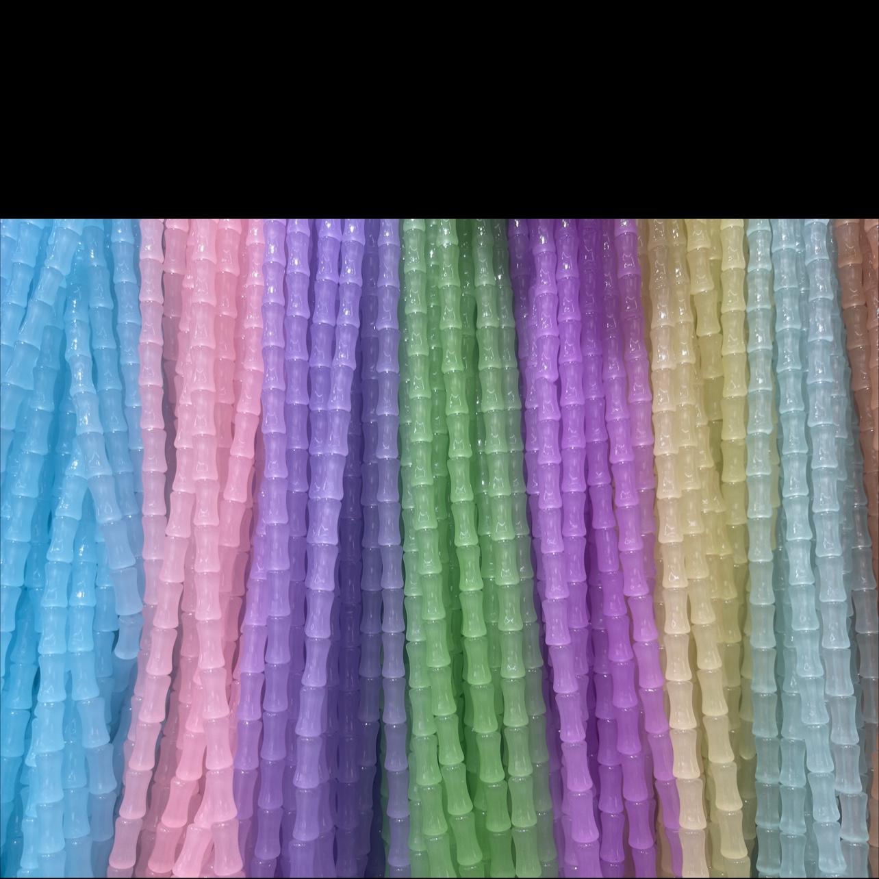 琉璃珠木珠精美散珠 树脂珠子手工DIY珠宝配件 多色可选高品质珠子产品图