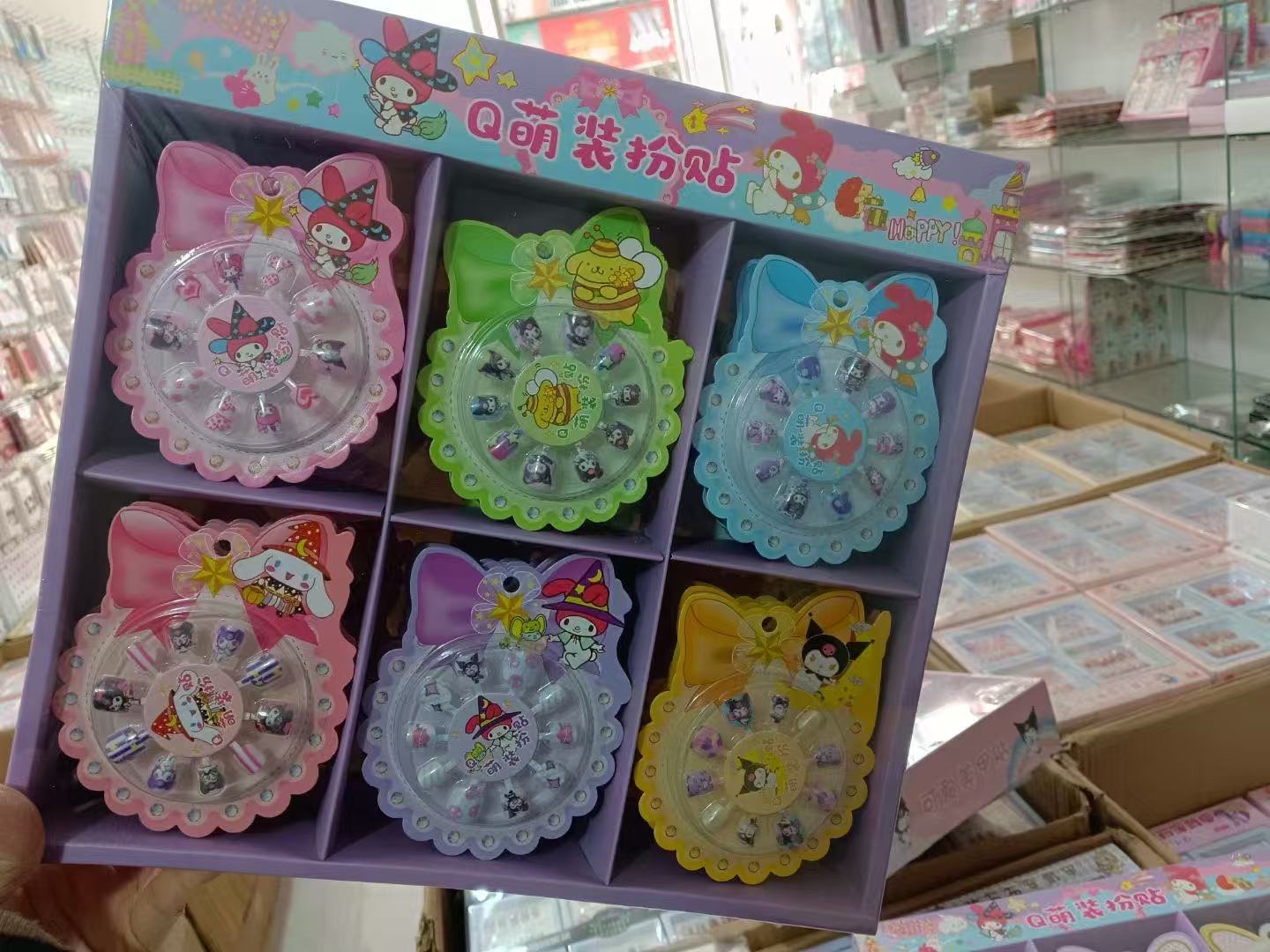 美甲DIY饰品套装 美甲堆堆钻指甲片 穿戴甲美甲饰品 手工创意设计独特风格穿戴甲