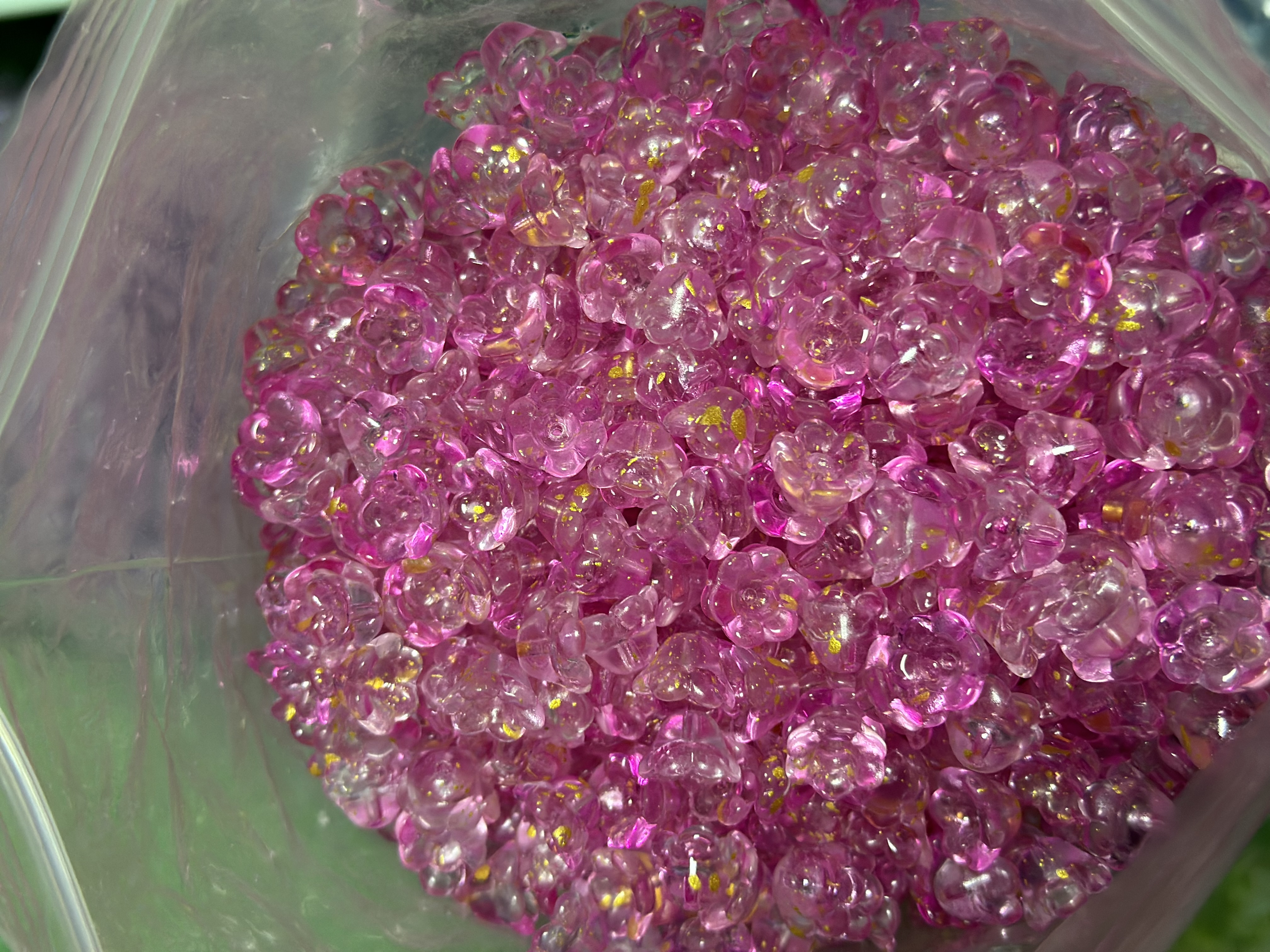 琉璃珠7x12mm铃兰花散珠风铃草花苞铃铛花铃diy饰品发簪串珠材料铃兰花厂家直销详情图9