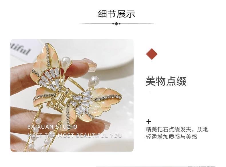 创意饰品潮流头饰 发卡发夹植绒设计 独特造型时尚女士必备款发夹哲明饰品详情图11