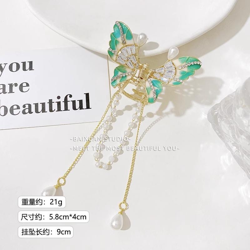 创意饰品潮流头饰 发卡发夹植绒设计 独特造型时尚女士必备款发夹哲明饰品产品图