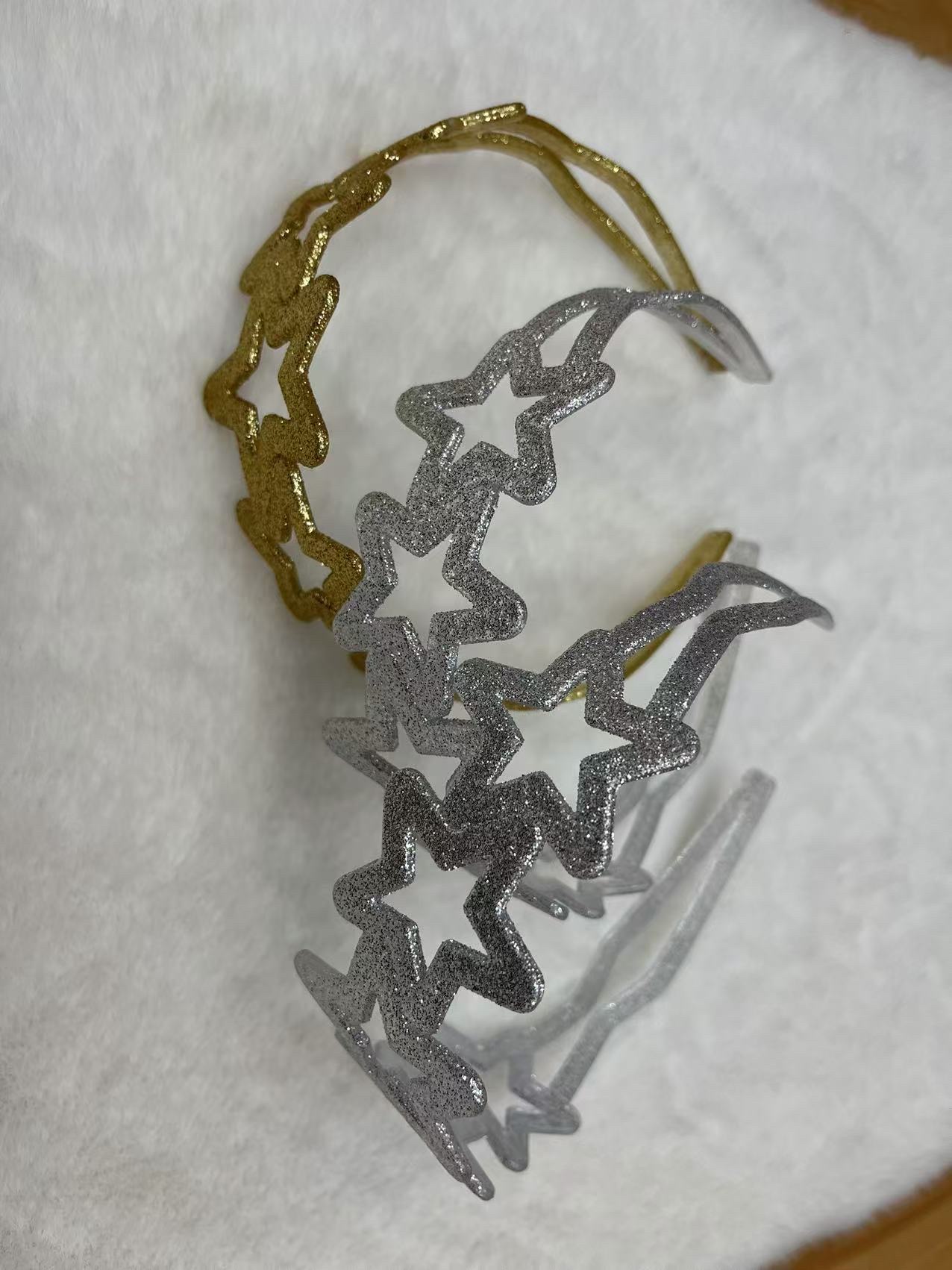 发箍女拼接韩版发箍万圣节发箍发光假发发箍头箍