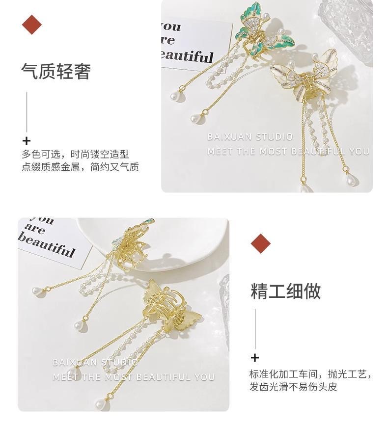 创意饰品潮流头饰 发卡发夹植绒设计 独特造型时尚女士必备款发夹哲明饰品详情图12