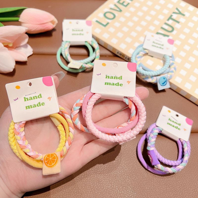 Creative accessories, small diamond hair ties, headwear, hair ties, elegant ladies' hair accessories, simple and fashionable hair ties, hair binding magic tools, long-lasting without slipping, headwear, hair ties, small diamond hair ties, hair ties, hair accessories Specification image