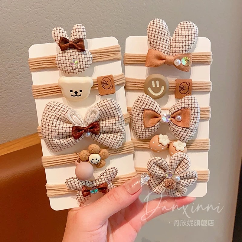 儿童流行皮筋创意饰品兔毛头绳创意饰品发箍兔毛头绳头绳细节图