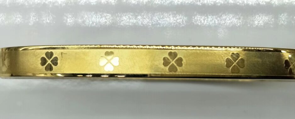 Bracelet four-leaf flower