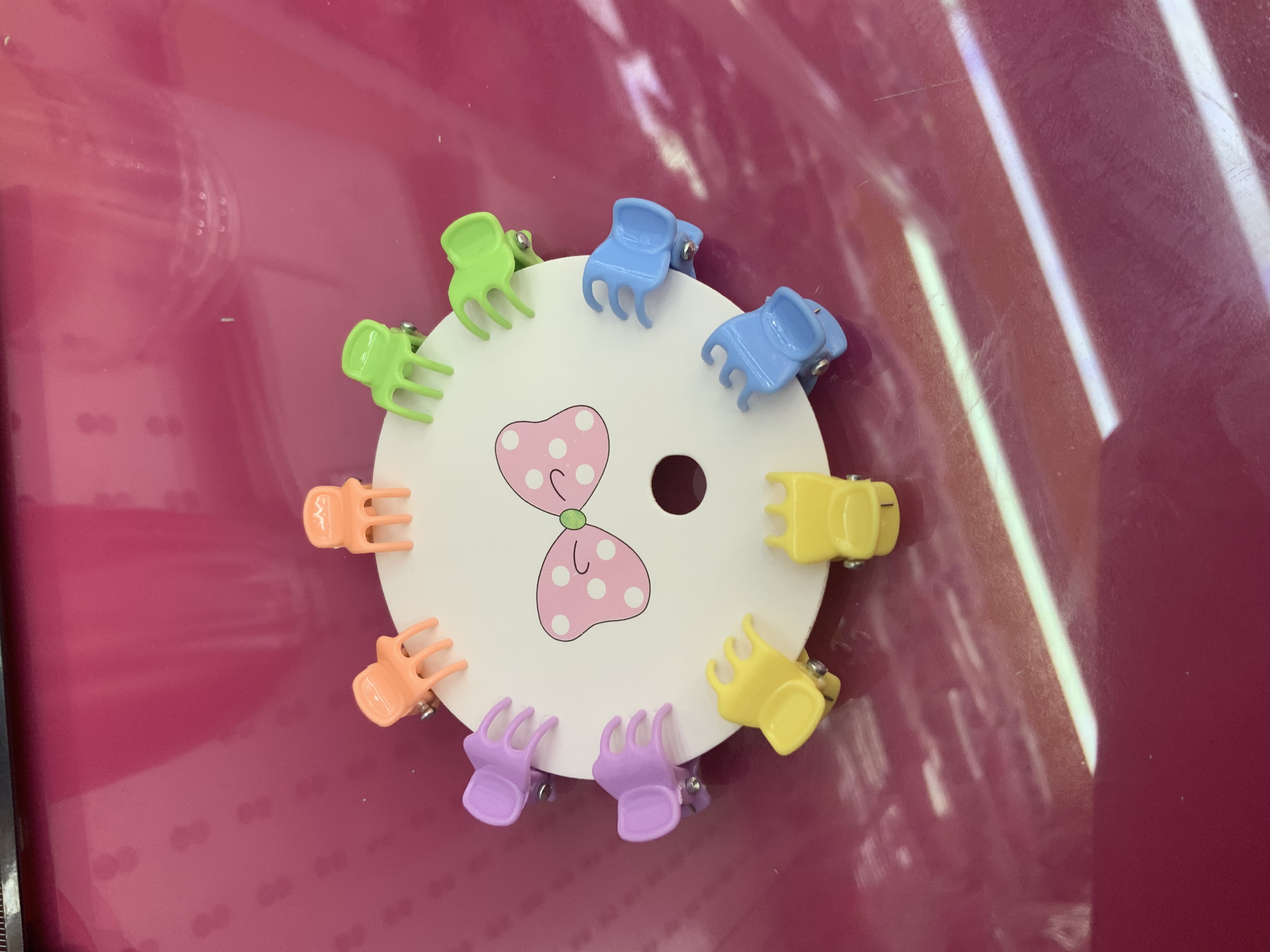 小号迷你发夹子头饰头发卡子女后脑勺抓夹爪子网红小巧精致头刘海  美丽女皇2发夹儿童夏季可爱