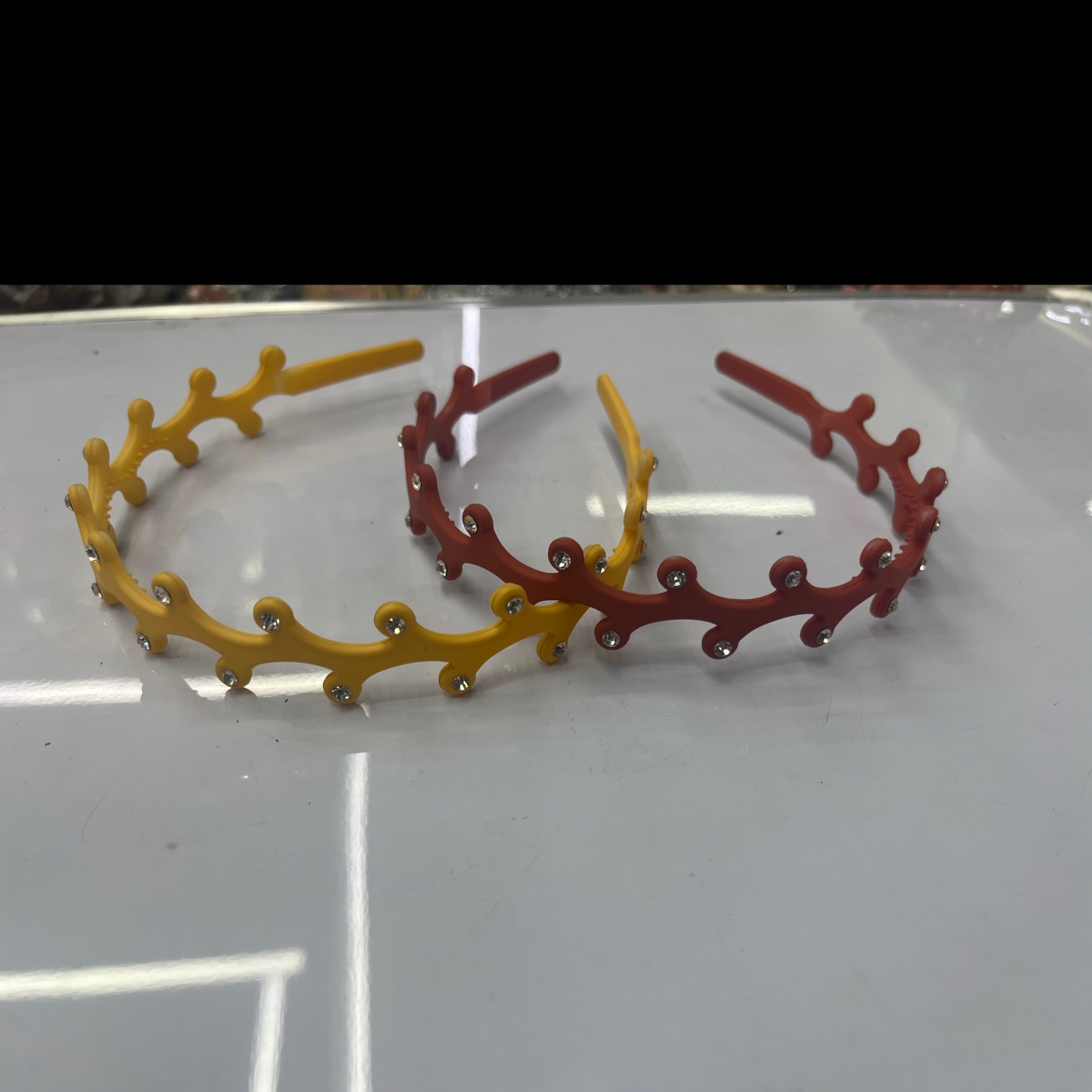 橡皮漆鹿角点钻发箍图