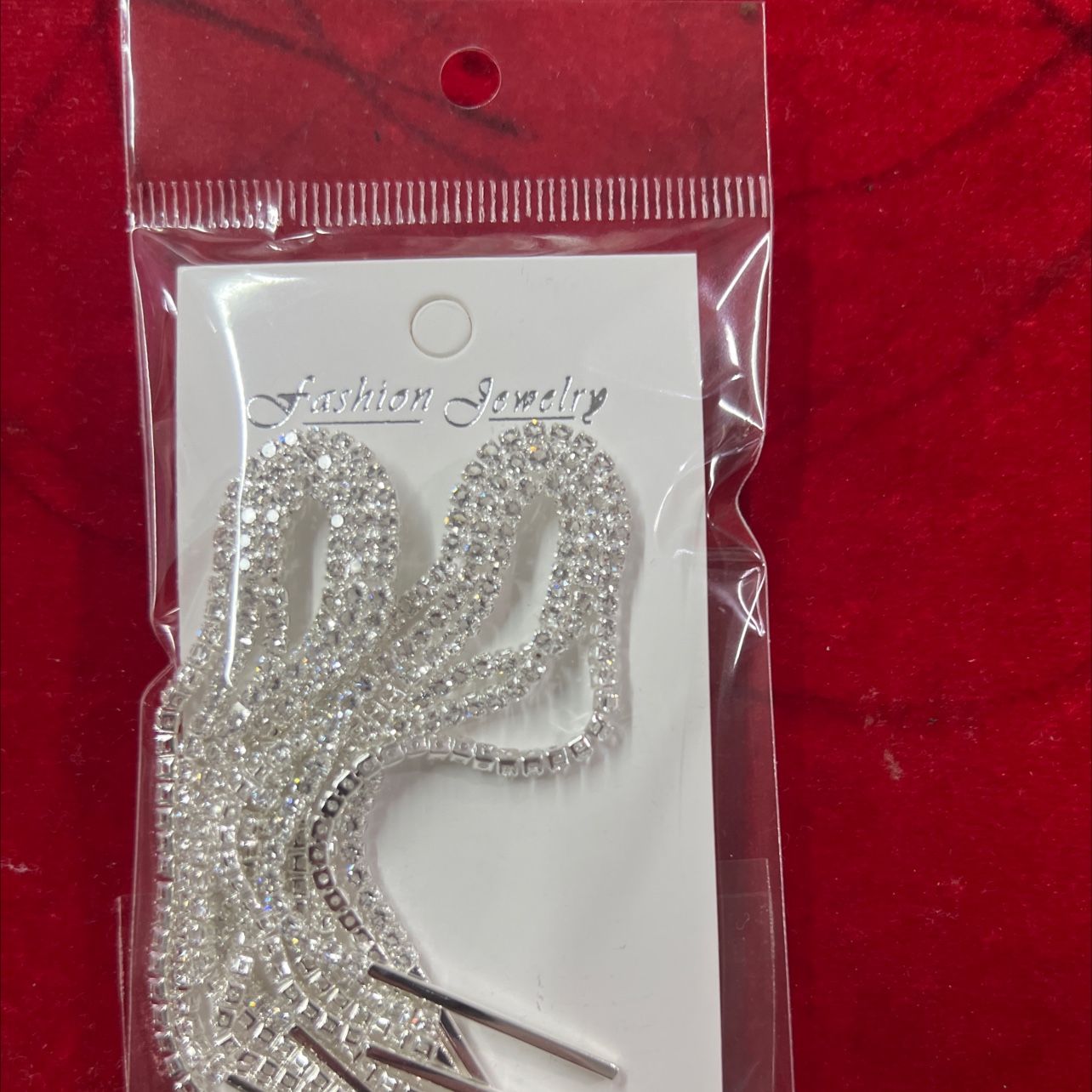 流苏耳环 独特耳饰 美丽耳针时尚饰品 闪耀耳边的星光 长款美丽大方 耳饰耳饰详情图2