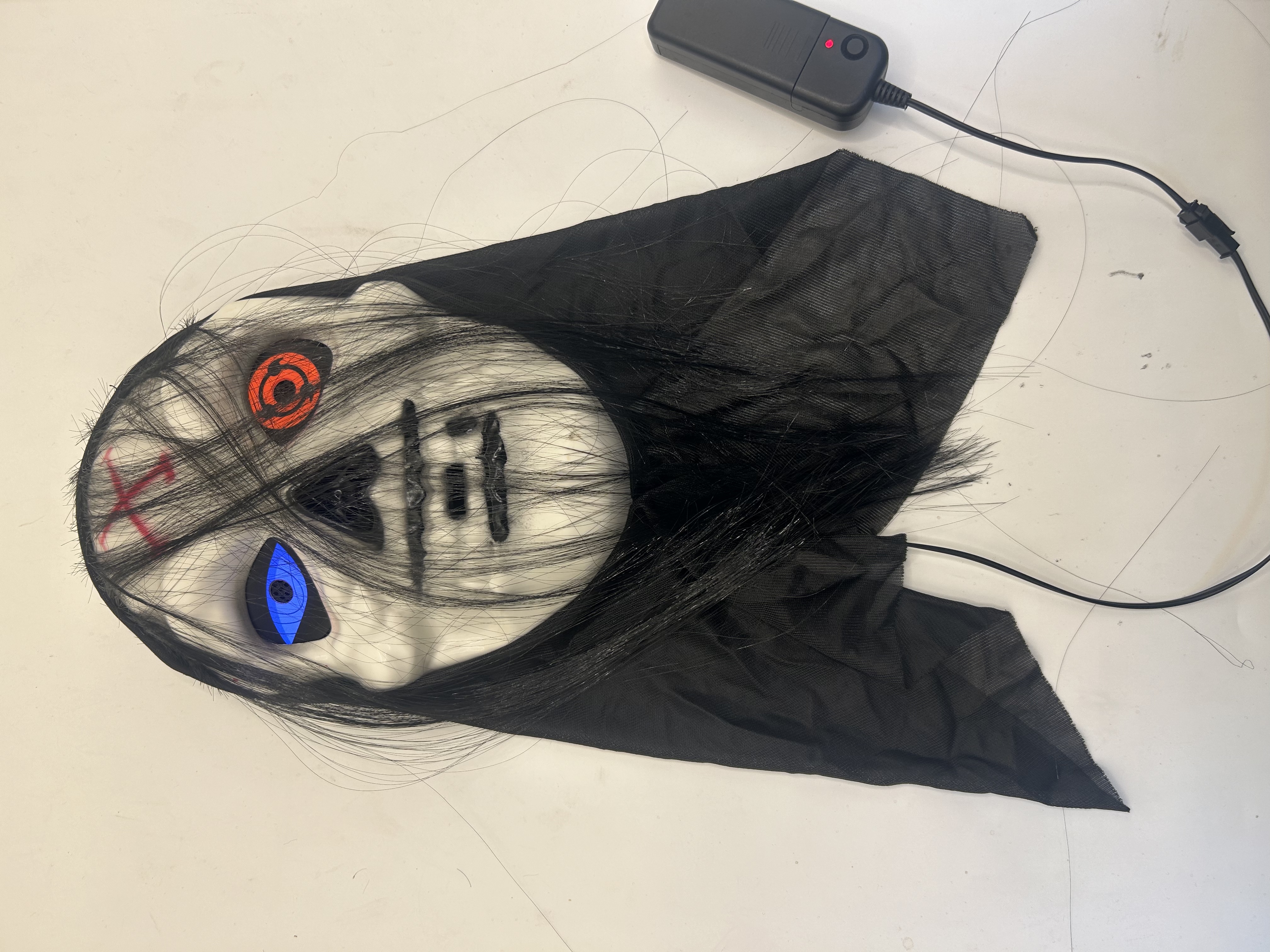 万圣节  鬼节  面具 工艺品创意小玩具 炫彩光效温馨氛围营造