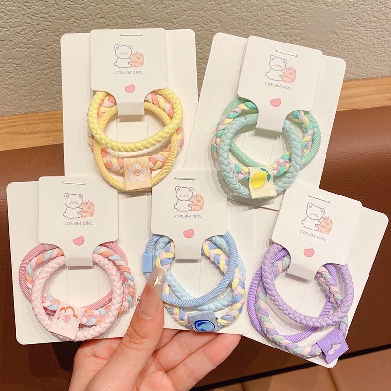Creative accessories, small diamond hair ties, headwear, hair ties, elegant ladies' hair accessories, simple and fashionable hair ties, hair binding magic tools, long-lasting without slipping, headwear, hair ties, small diamond hair ties, hair ties, hair accessories detail image 18