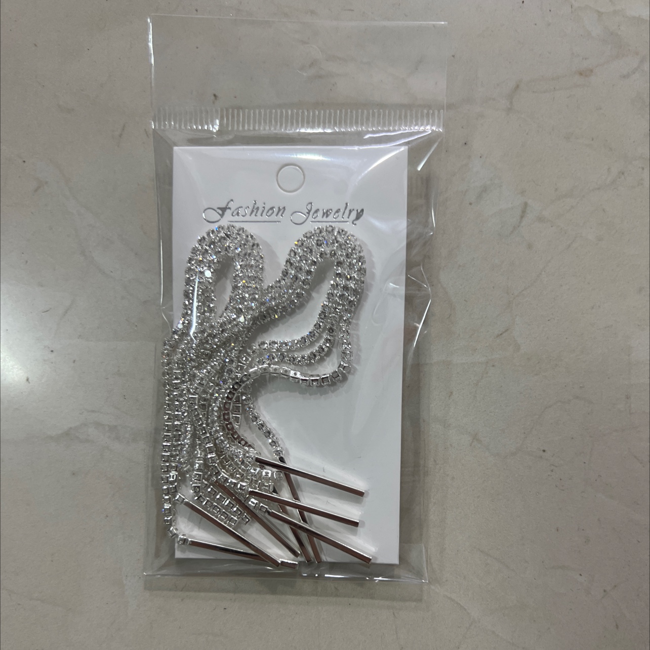 流苏耳环 独特耳饰 美丽耳针时尚饰品 闪耀耳边的星光 长款美丽大方 耳饰耳饰