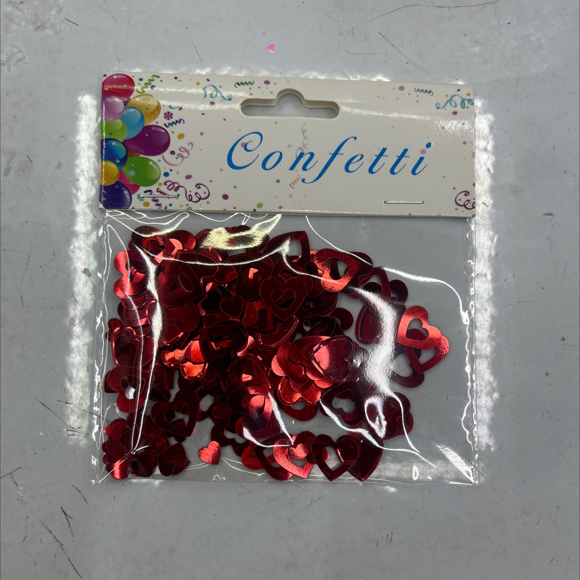 生日亮片，数字30，40，50，红色爱心，博士帽，节日亮片，手工制作亮片，颜色可定制详情图7