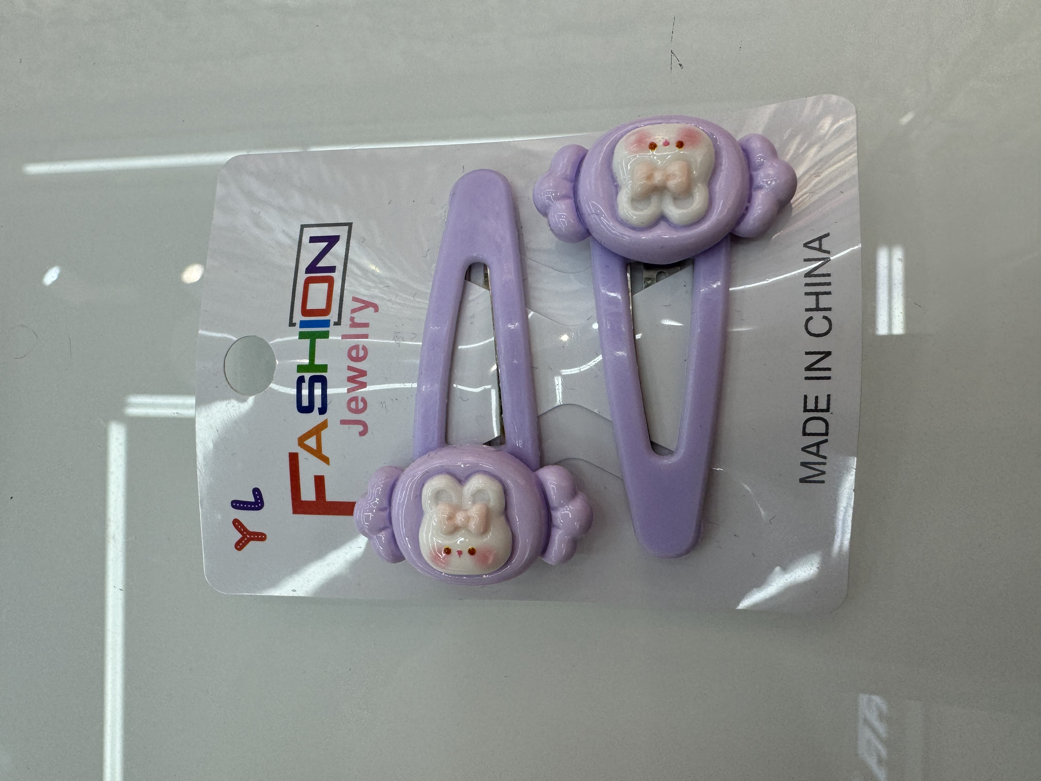 儿童可爱发夹糖果兔发夹儿童夏季可爱