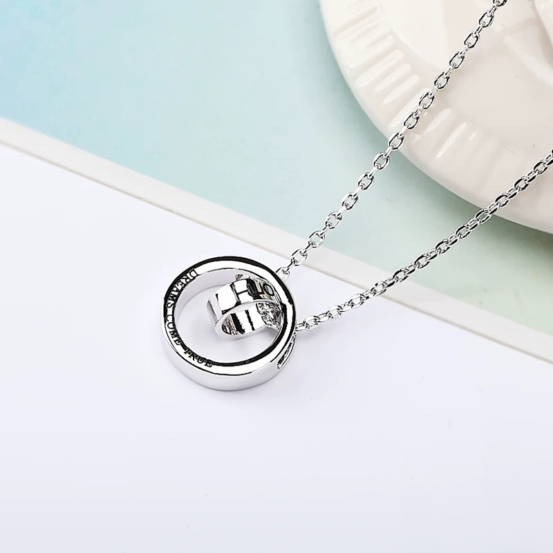 欧美风格钛钢项链 高质量时尚女士首饰项链详情图3