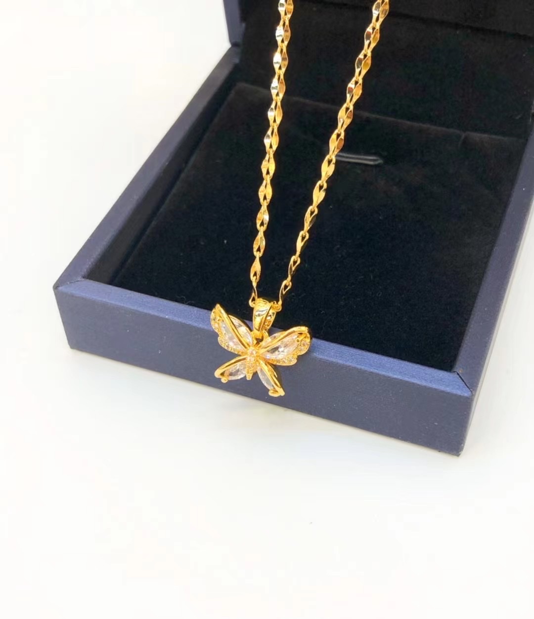 金沐首饰镀金项链时尚链子网红潮流链条爆款厂家直销详情图5