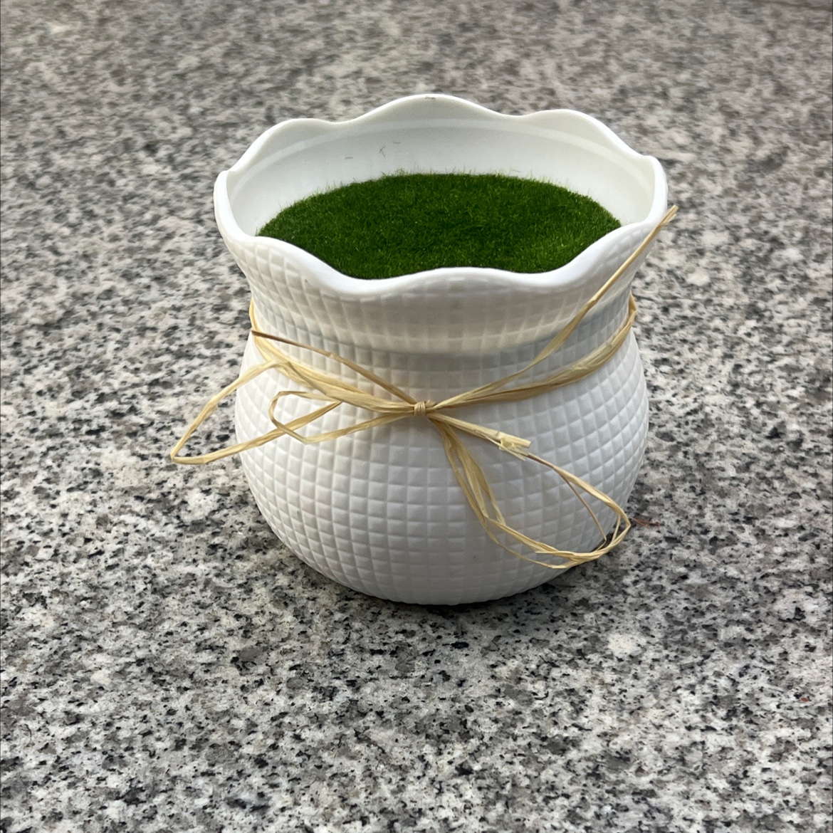 塑料花篮加绿植泡沫花篮仿真花配件装饰品家居咖啡厅室内客厅装饰品摆件白色塑料花篮