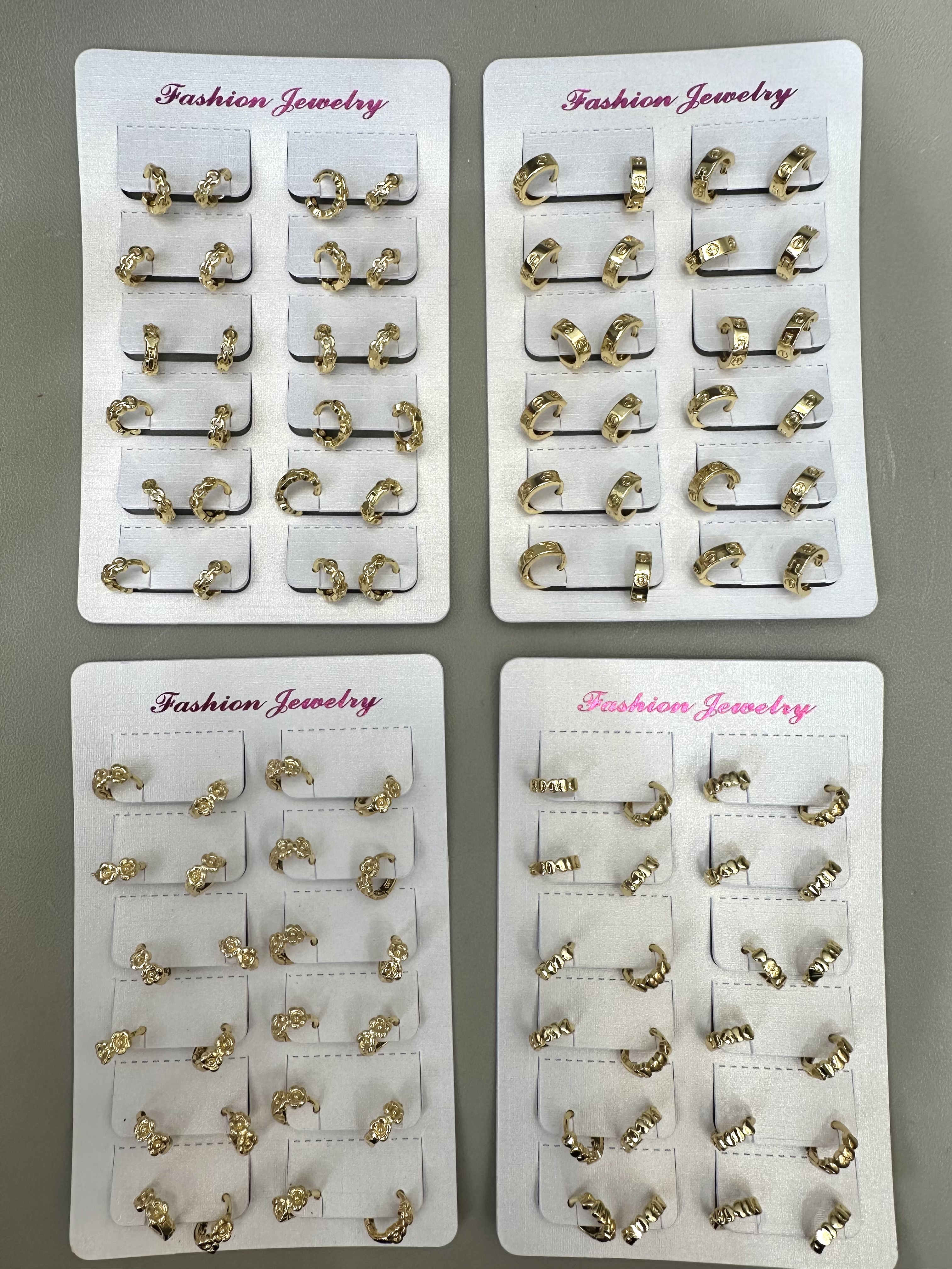 AML简约日韩欧美风闭合素圈耳扣 线径2.0/2.5mm光面耳环详情图1