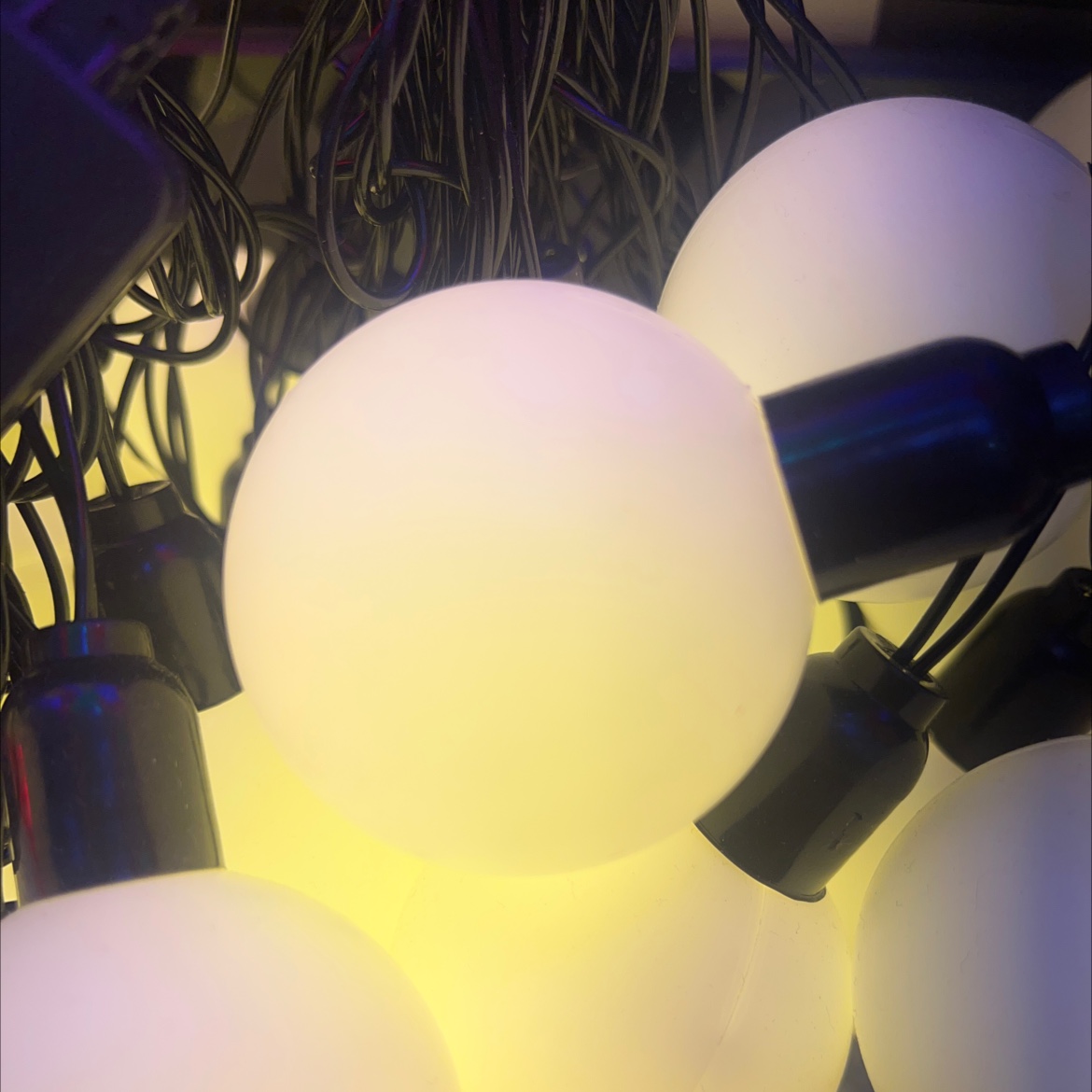 室内LED灯串实物图