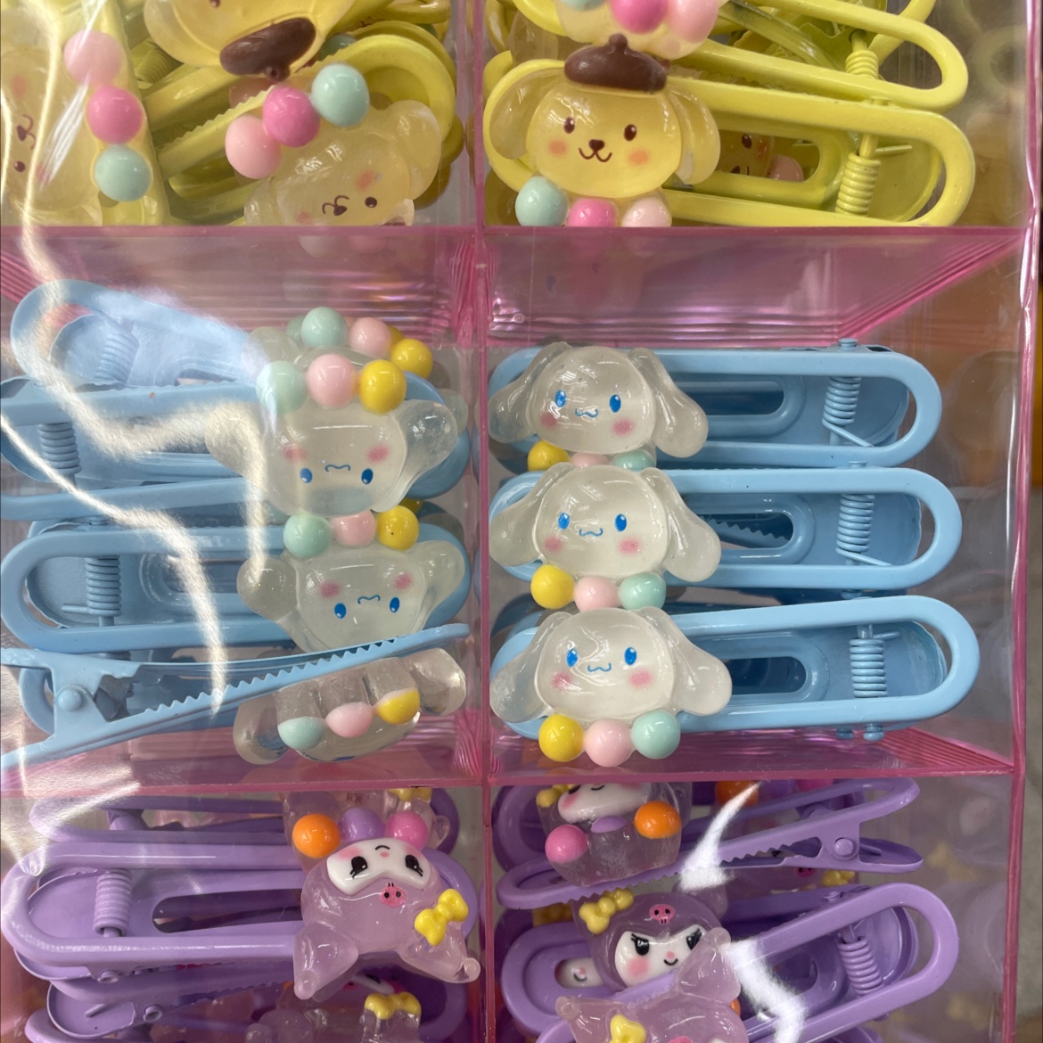 2024 Creative Accessories Cartoon Sanrio Children's hair Clips, Girls' hair accessories, hair clips and hairpins, creative accessories details Picture