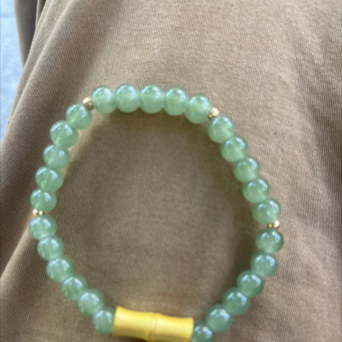 新款中式水晶弹簧手链 女士叠戴手串 饰品时尚潮流手链 精致手腕装饰品1013白底实物图