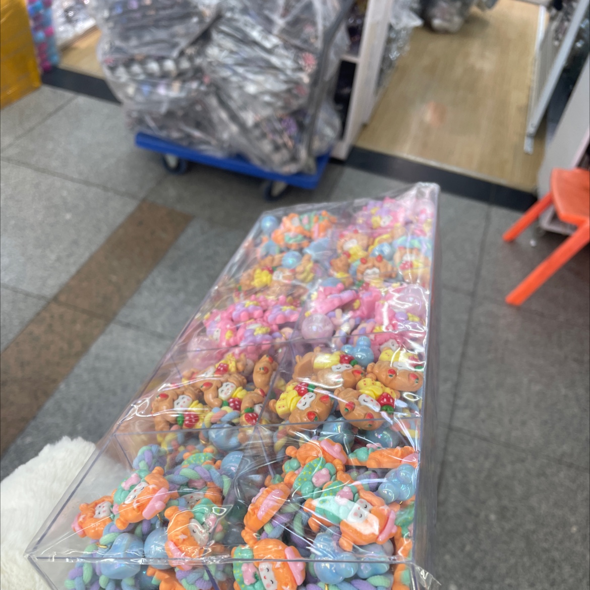 2024新款小女孩发绳可爱花皮圈发绳头饰发饰头饰头绳细节图