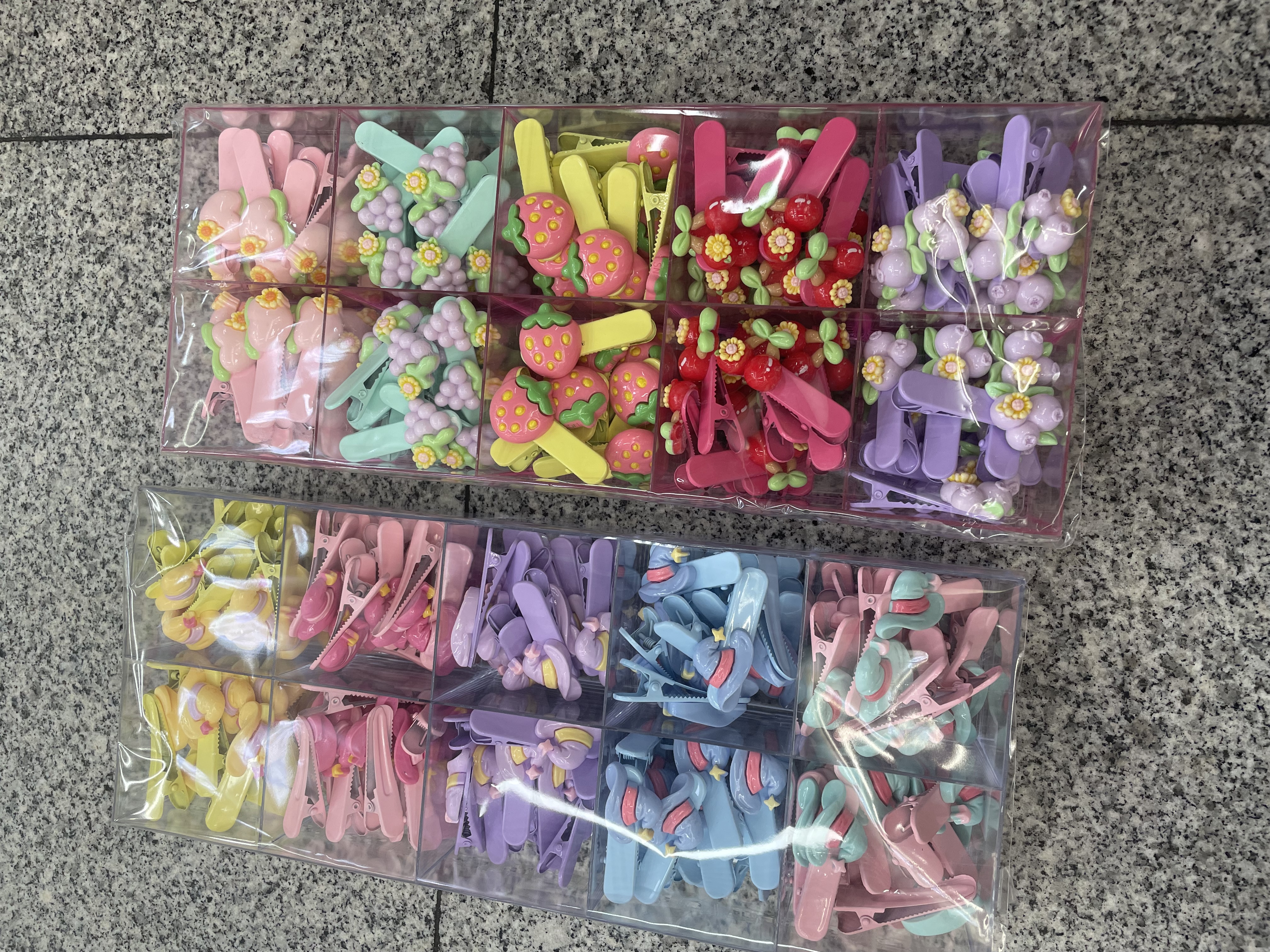 New creative accessories: Hair clips, cute fruit hair clips, cute hair clips for little girls, personalized design, unique style, essential hair care items, creative accessories, hair accessories Specification image