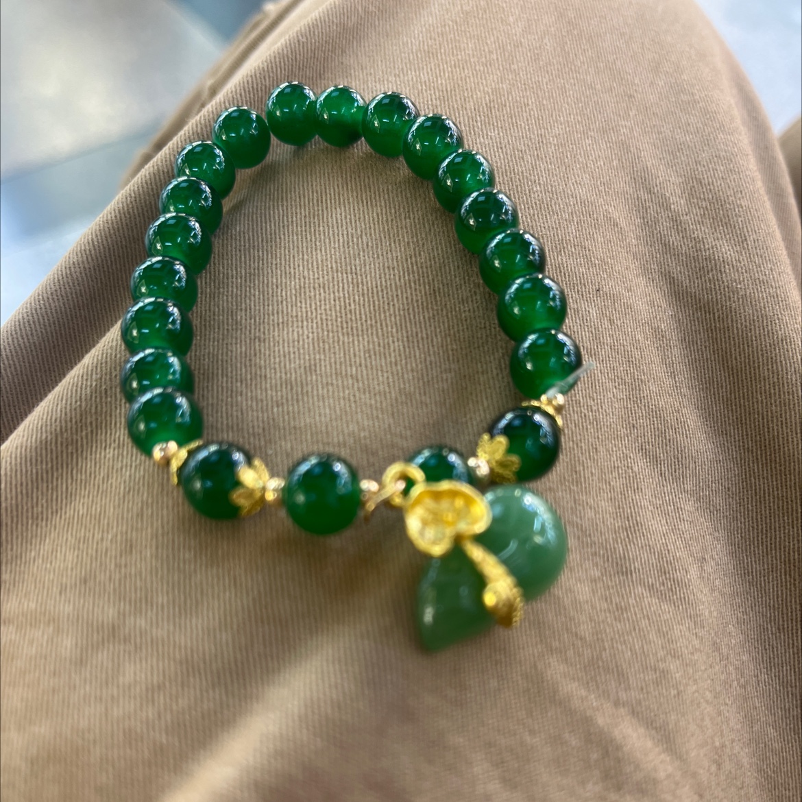 新款中式水晶弹簧手链 饰品女士叠戴手串 精致手链时尚潮流配饰1012