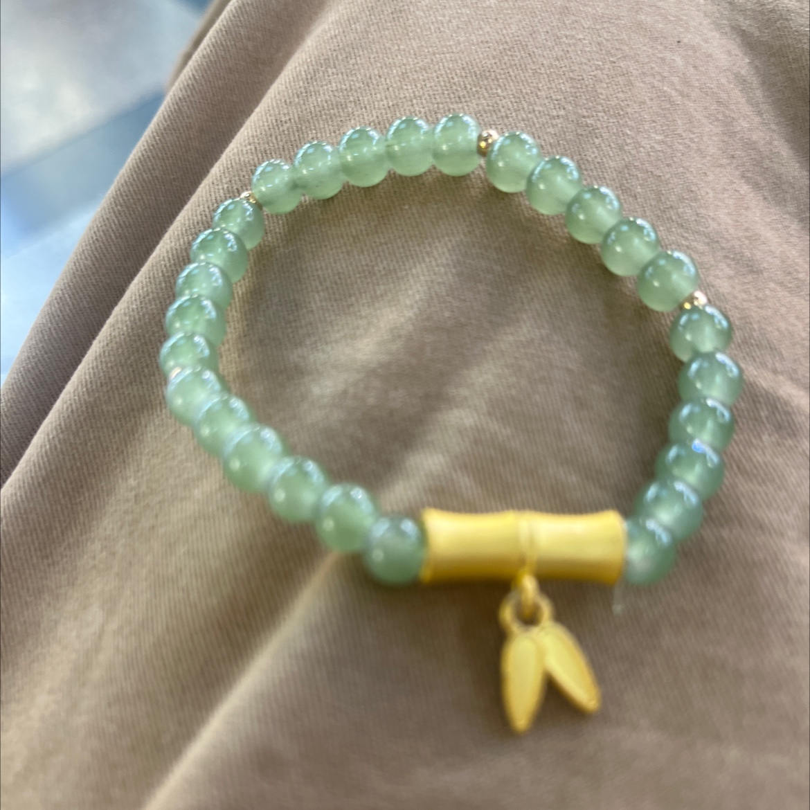 新款中式水晶弹簧手链 女士叠戴手串 饰品时尚潮流手链 精致手腕装饰品1013