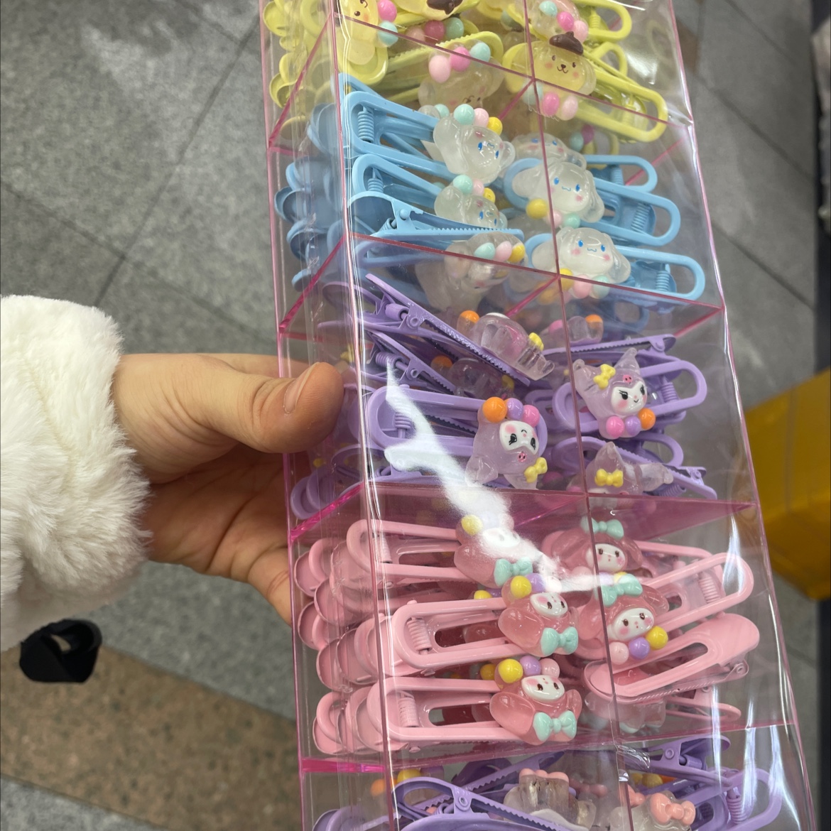 2024 Creative Accessories Cartoon Sanrio Children's hair Clips, Girls' hair accessories, hair clips and hairpins, creative accessories Specification image