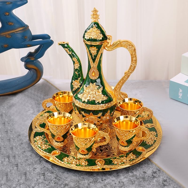 景泰蓝珐琅神灯铜摆件流行家居装饰 卡通转转手表设计独特 时尚潮流艺术品收藏详情图6