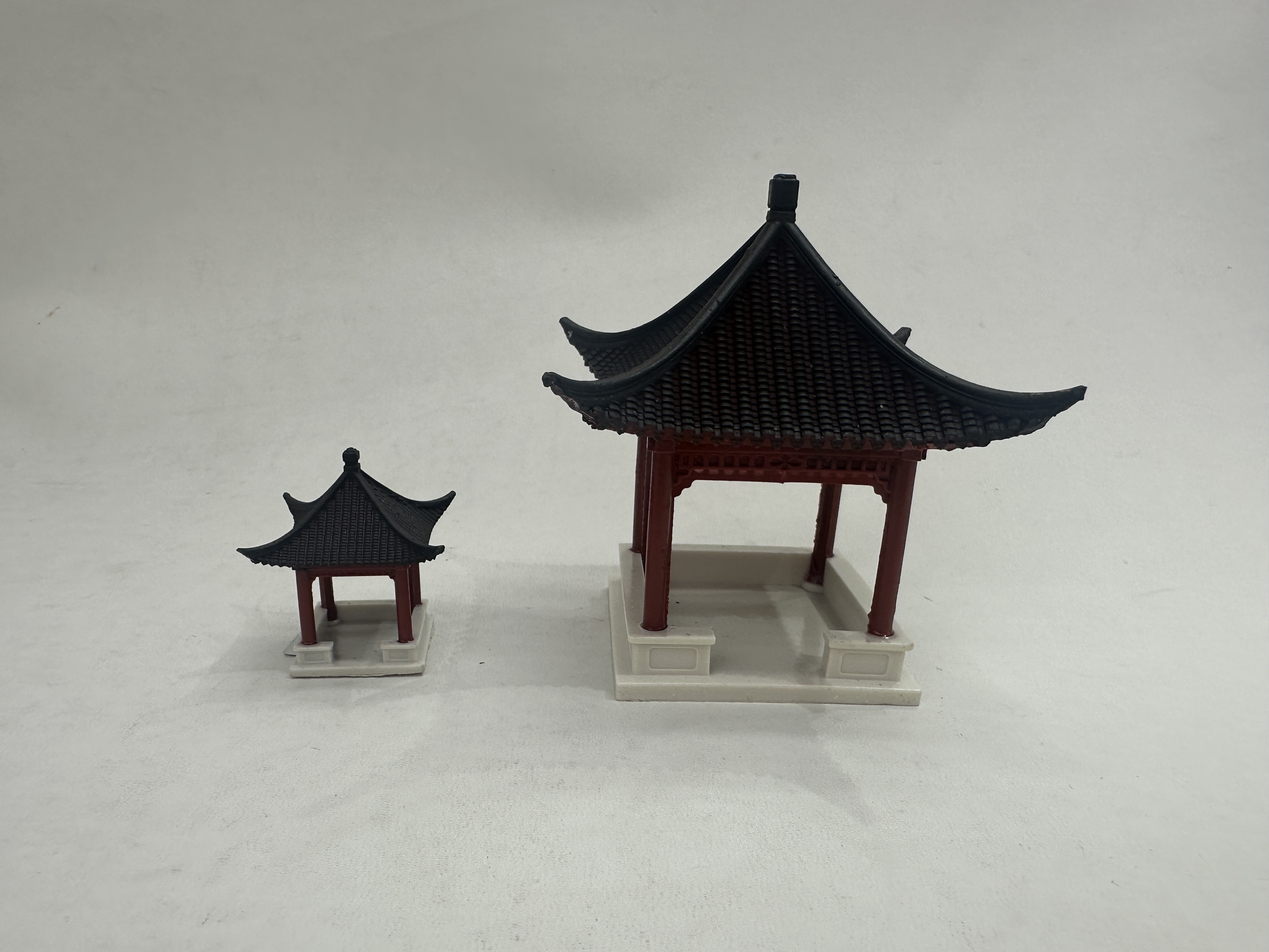 Ancient building materials, resin ornaments, ancient architectural models detail image 3