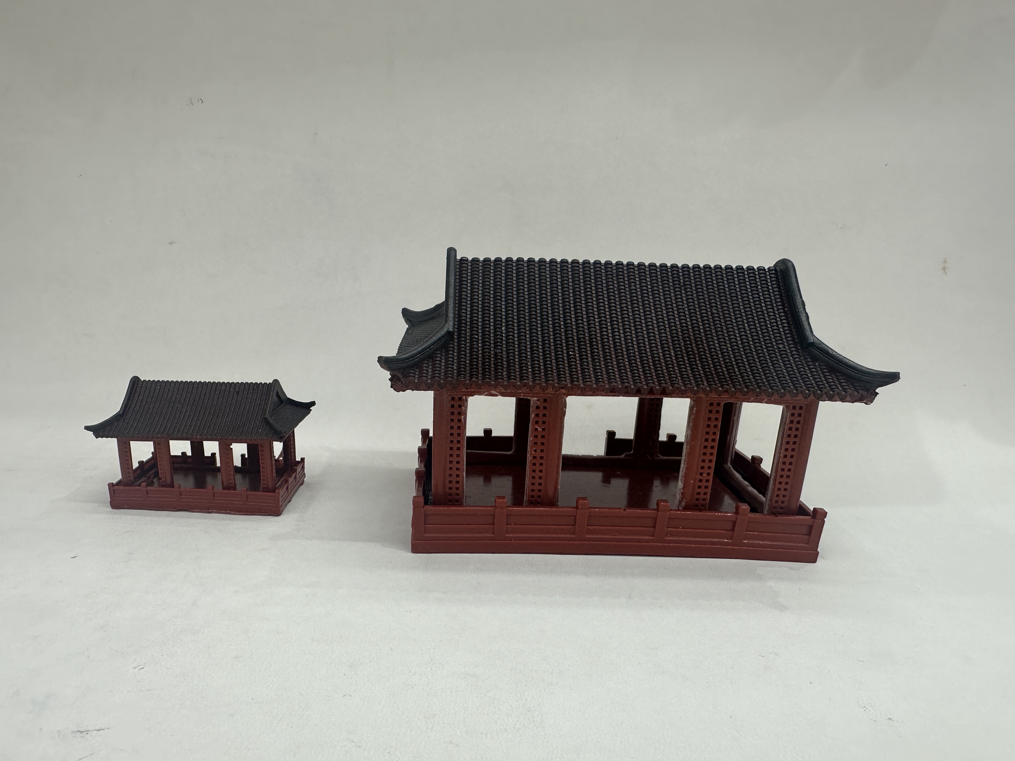 Ancient building materials, resin ornaments, ancient architectural models detail image 7