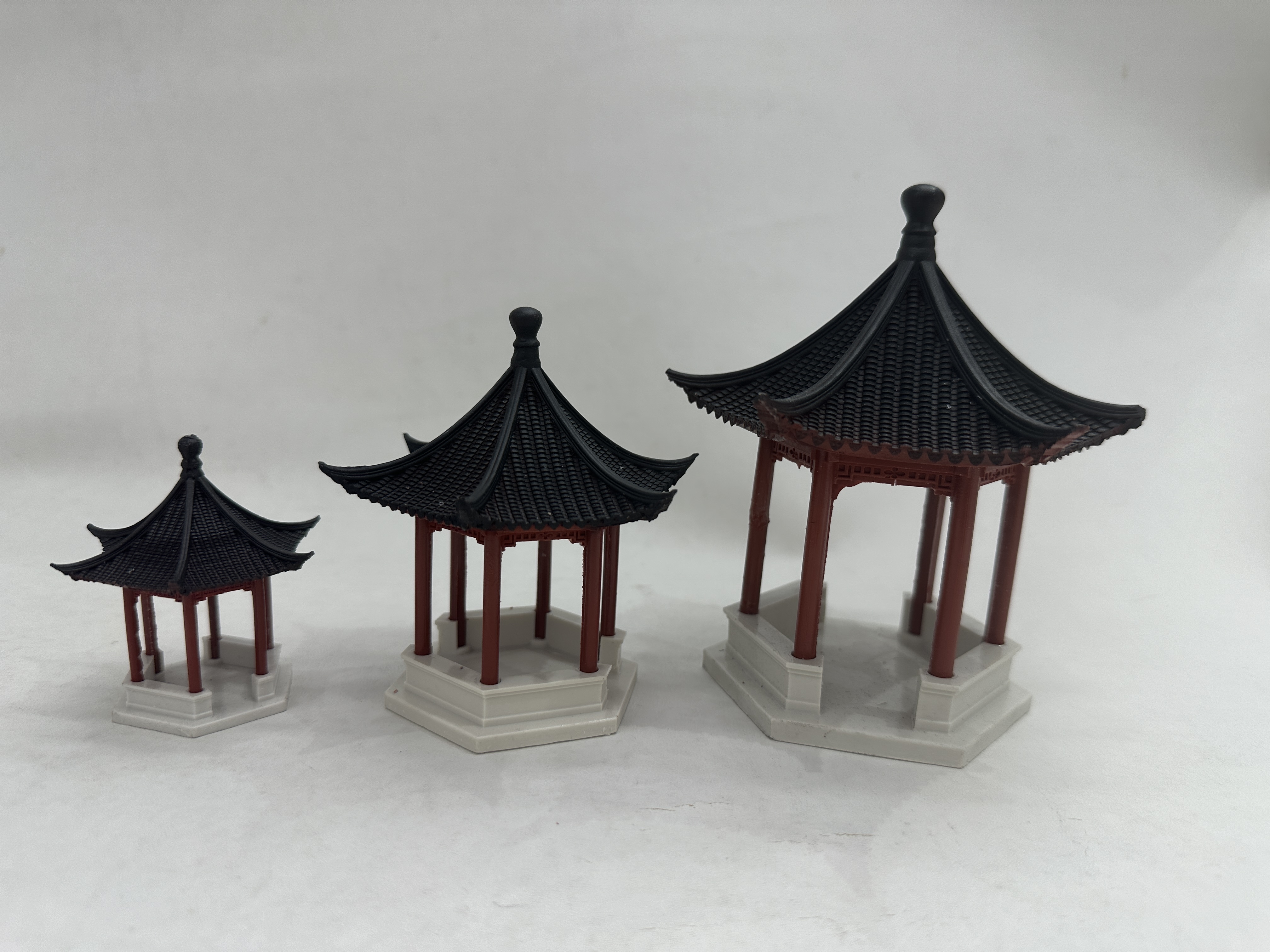 Ancient building materials, resin ornaments, ancient architectural models detail image 2