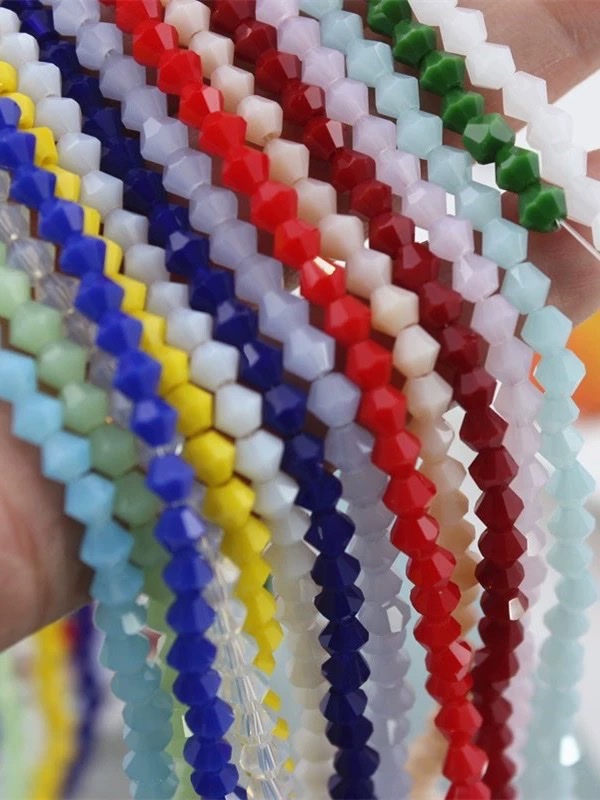 玻璃水晶尖珠 时尚女士首饰精致饰品配件 珠宝手工DIY材料