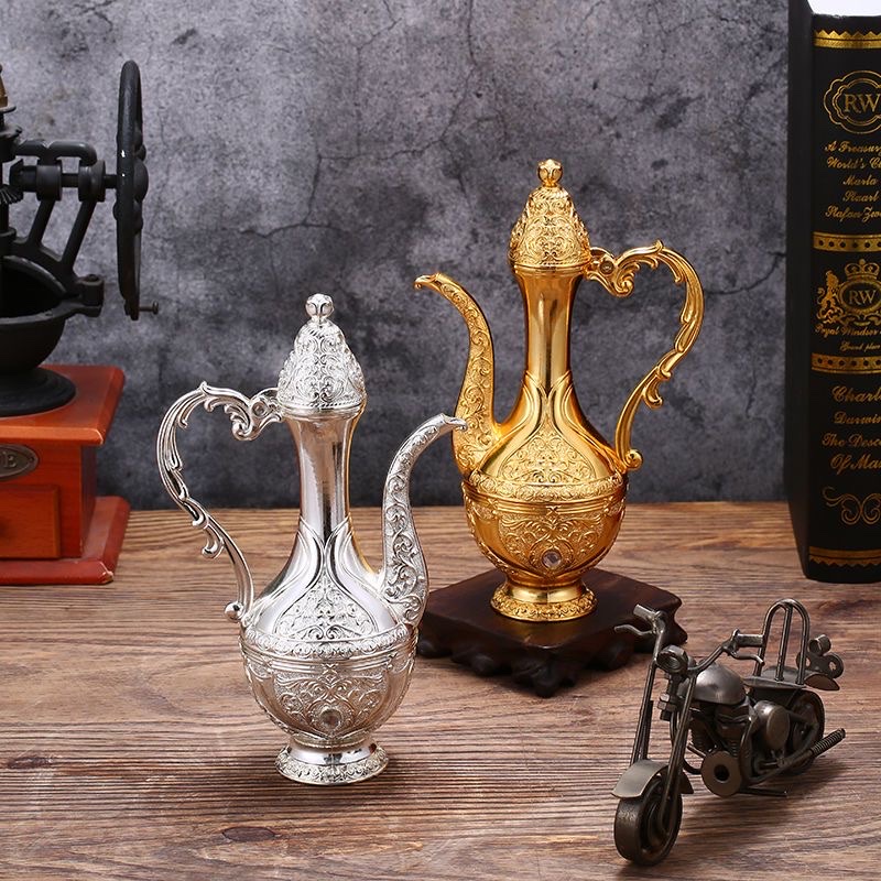 锌合金摆件摆台，酒店KTV旅游影区摆件工艺品珐琅珐琅详情图3