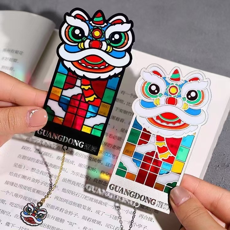 High-end cultural and creative metal hollowed-out transparent bookmarks, small-batch customized travel commemoration of teachers' Day, creative designs of the Forbidden City and Dunhuang details Picture