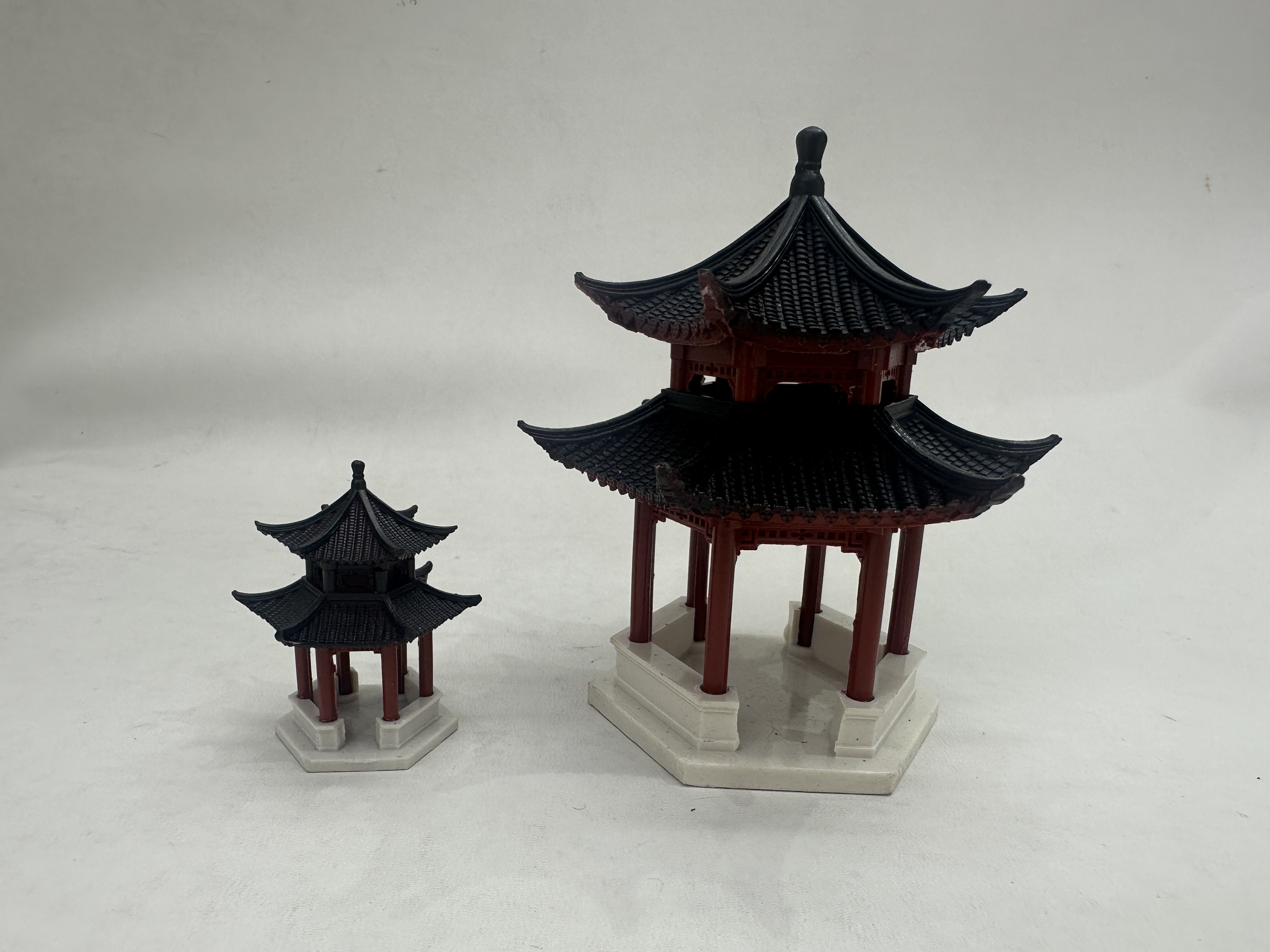 Ancient building materials, resin ornaments, ancient architectural models Specification image