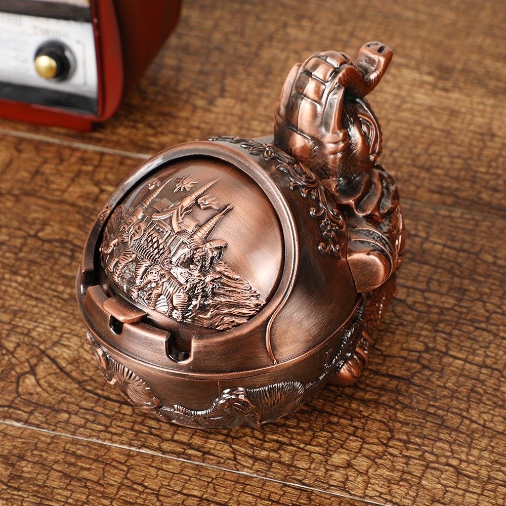 家居用品烟缸摆件工艺品，旅游景点家居装饰摆件品细节图