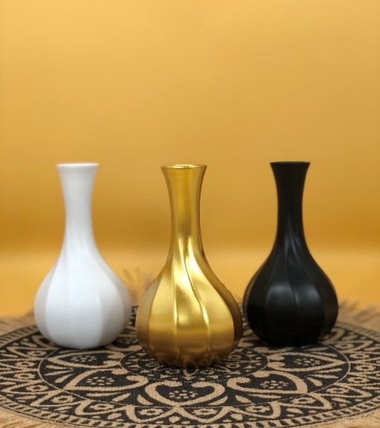 树脂工艺品花瓶 陶瓷小花瓶 艺术装饰品 花艺设计必备花瓶细节图