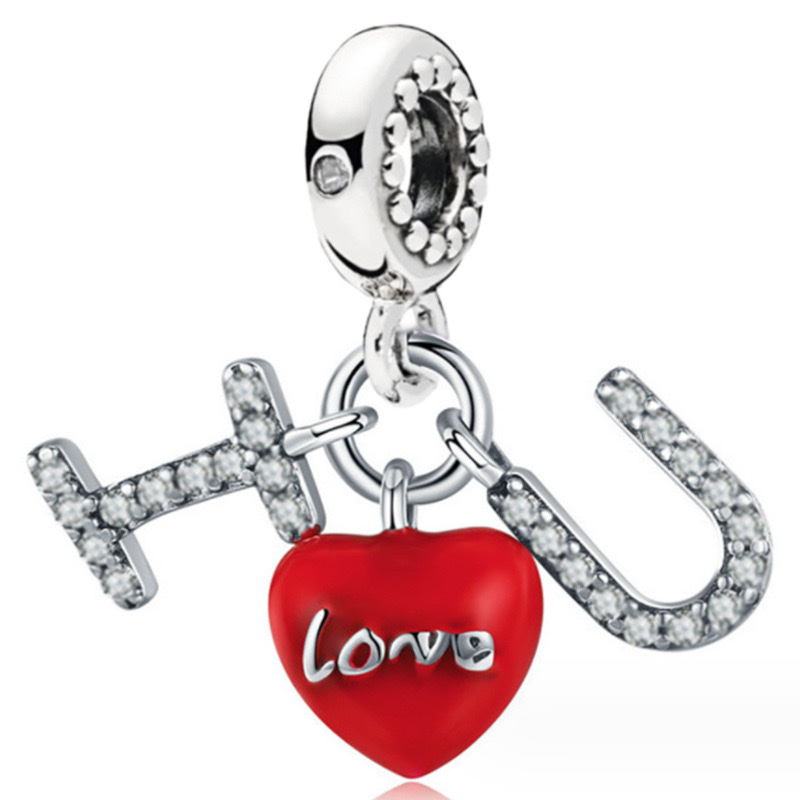 依链新款DIY合金珠子 三件套饰品潘家新款 美丽装饰品 创意材料包diy珠子 手链配件diy珠子钥匙扣配件树脂配件细节图