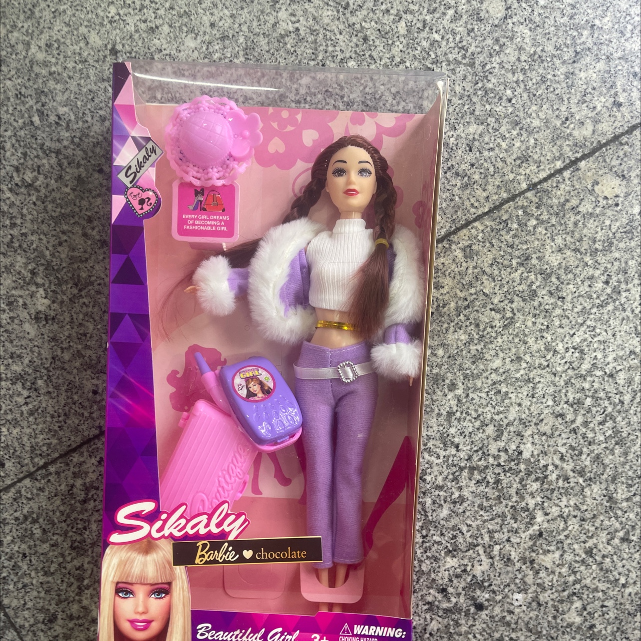 "20241202 Children's Toy Barbie doll. detail image 2