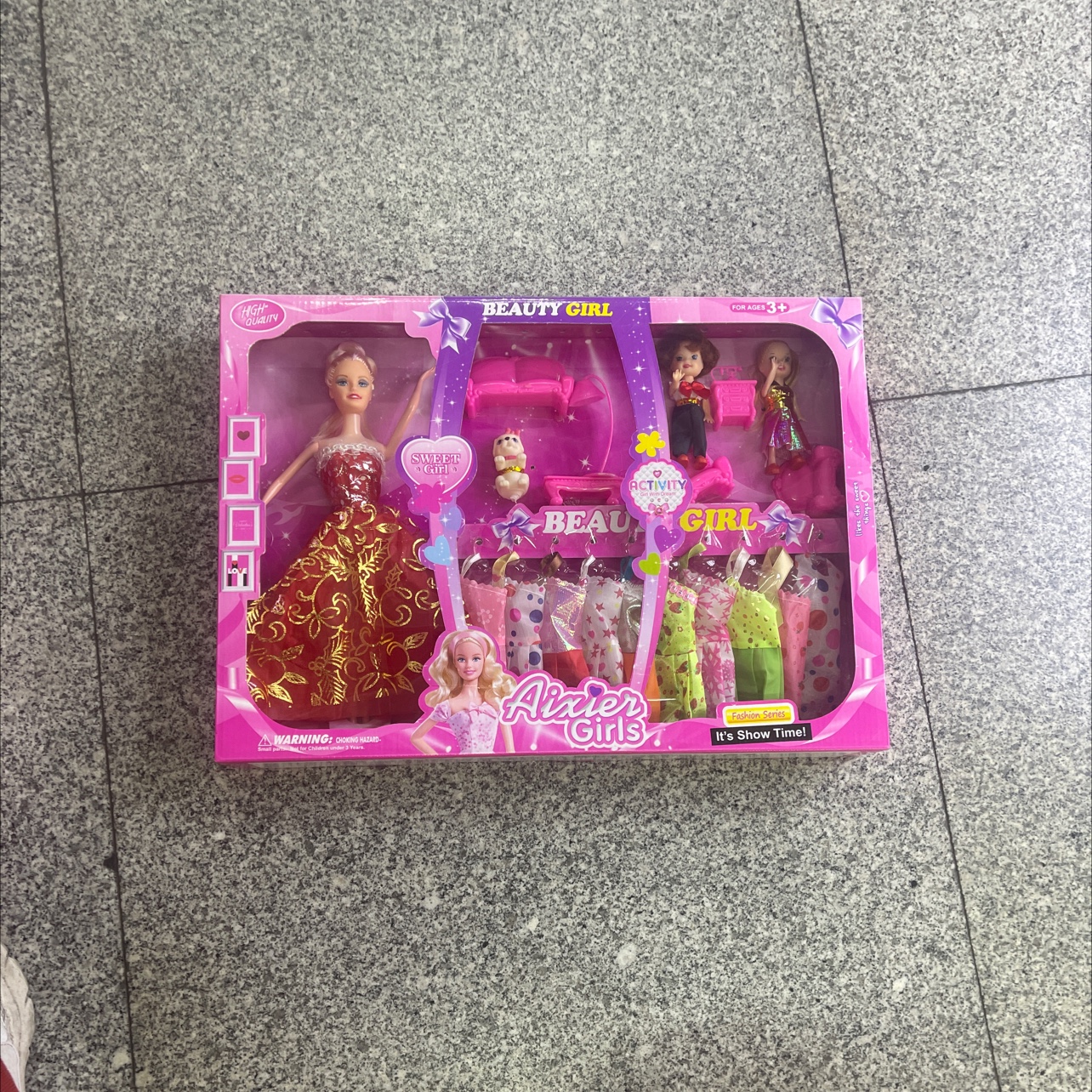 Welcome new and old customers to purchase accessories and clothes for the 20241202A new Barbie doll. Randomly mix children's toys and small kitchen toys details Picture