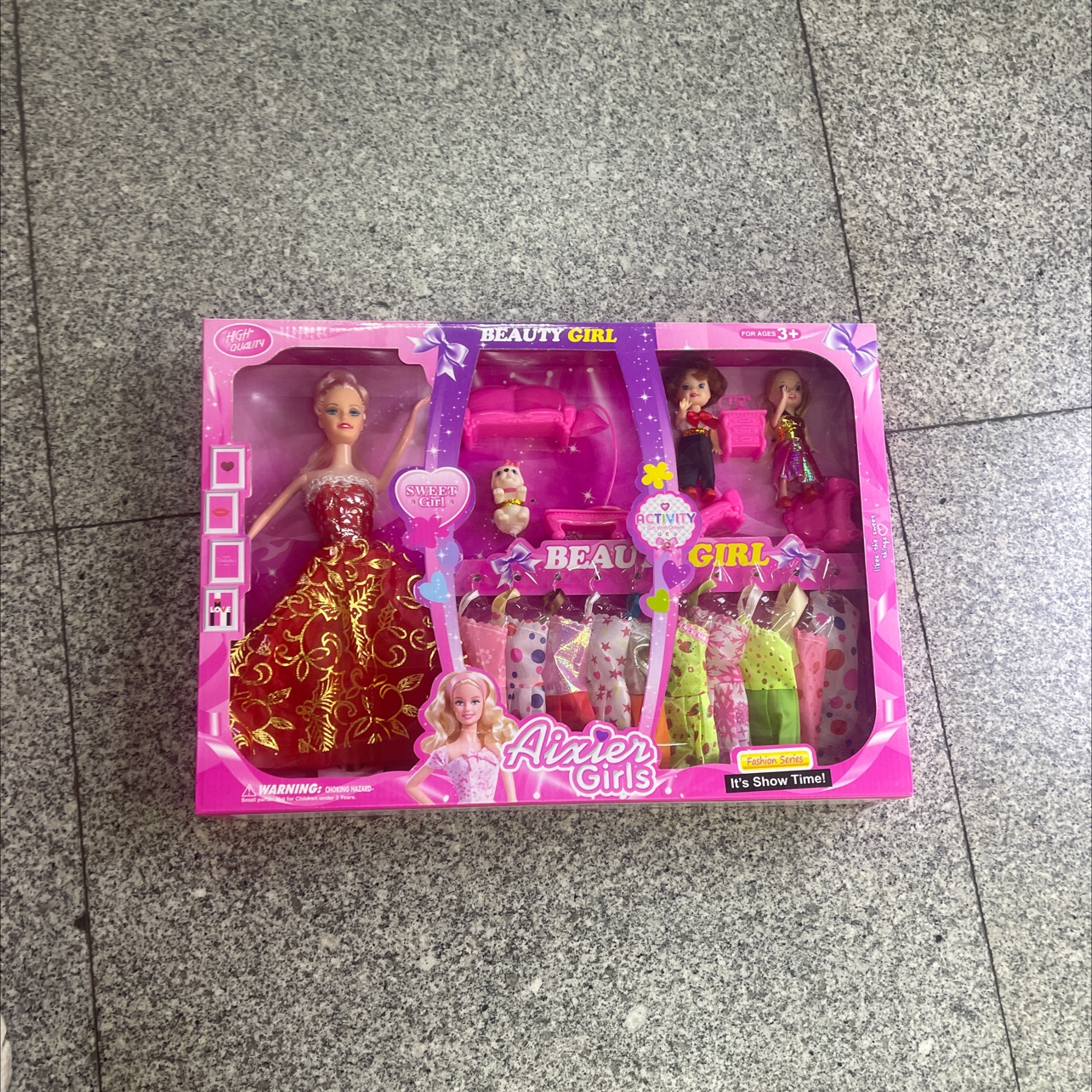 Welcome new and old customers to purchase accessories and clothes for the 20241202A new Barbie doll. Randomly mix children's toys and small kitchen toys Specification image