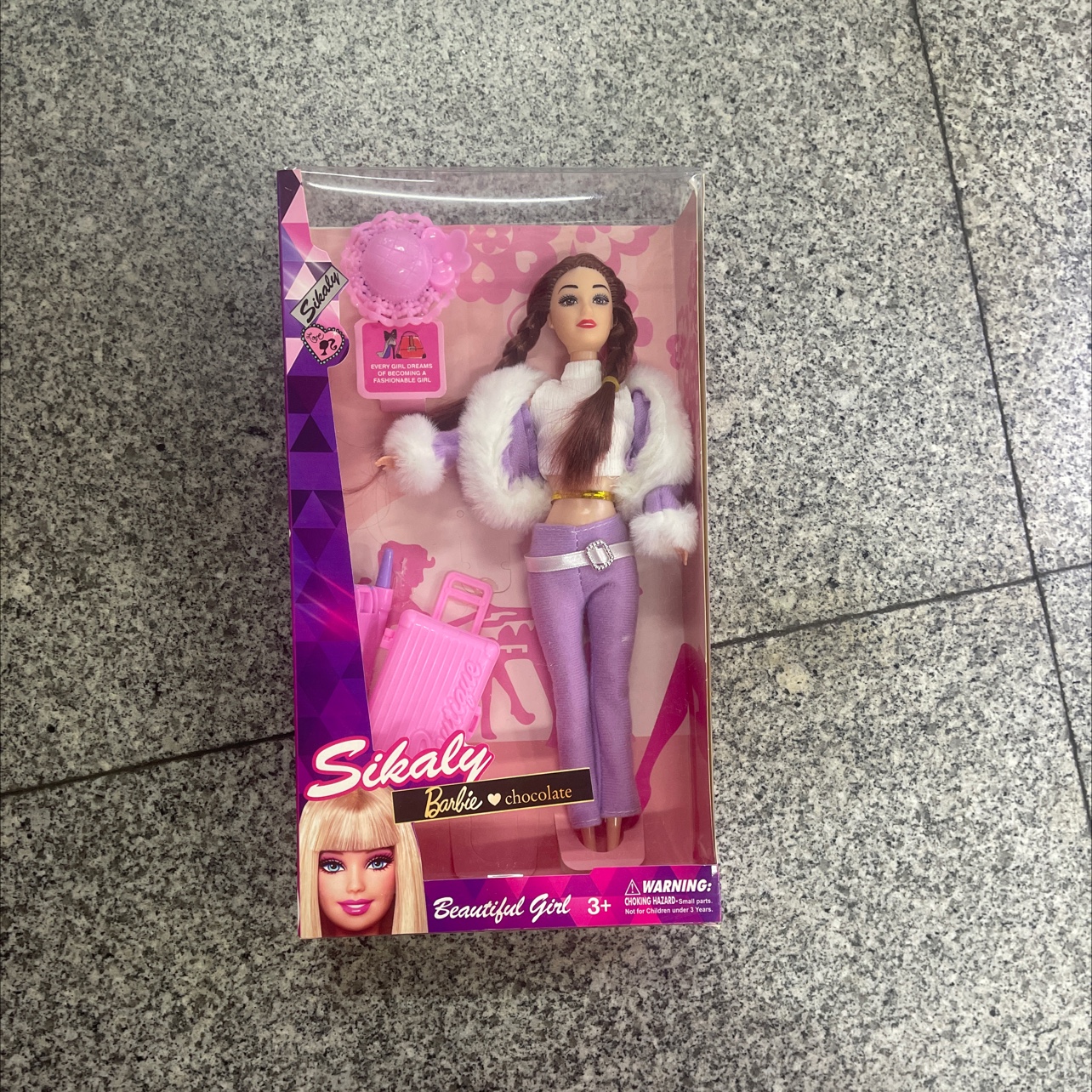 "20241202 Children's Toy Barbie doll. Application Scenario