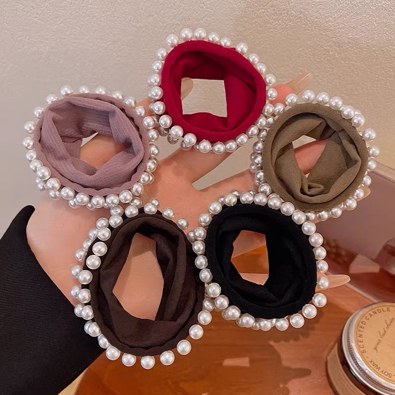 韩版女童头绳高弹力面膜发圈马尾儿童无接缝发绳不伤发小女孩皮筋详情图4