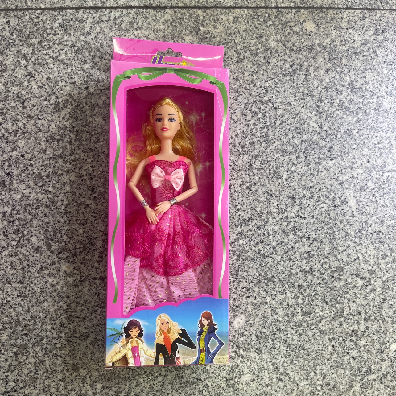 Barbie dolls, children's toys details Picture
