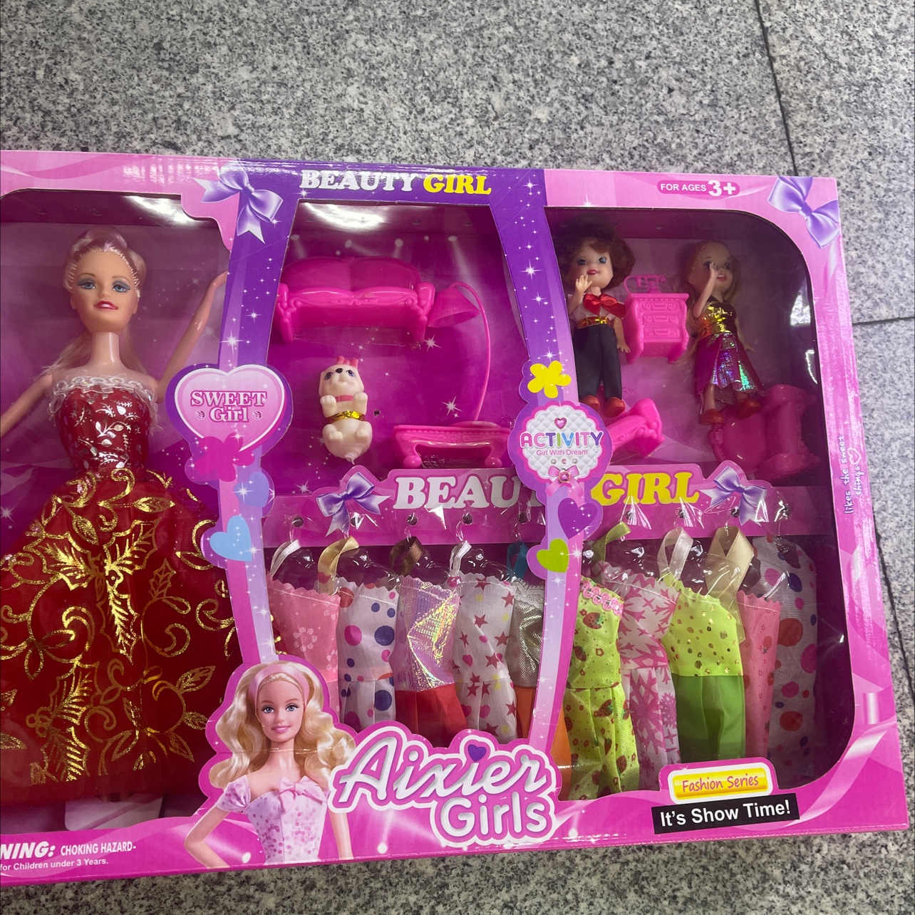 Welcome new and old customers to purchase accessories and clothes for the 20241202A new Barbie doll. Randomly mix children's toys and small kitchen toys detail image 2