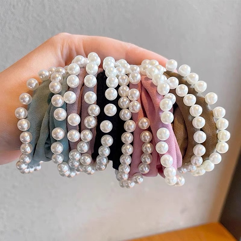 韩版女童头绳高弹力面膜发圈马尾儿童无接缝发绳不伤发小女孩皮筋详情图3