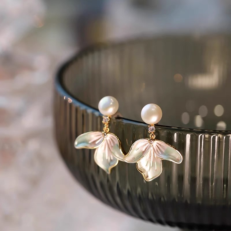 耳环 高级感耳饰 独特耳夹设计 优雅女士饰品 简约时尚耳环款式饰品耳饰时尚百搭显瘦